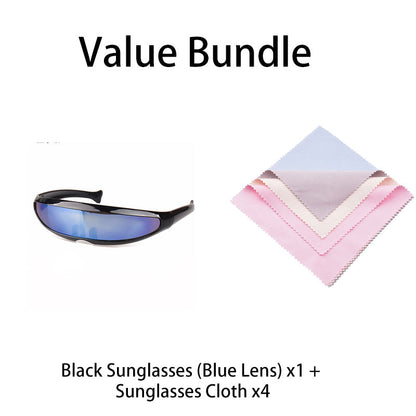 🤍 2026 Minimalist Design | Lightweight Shield Sunglasses | Full Protection, Bold Look 🛡️【LIMITED OFFER】