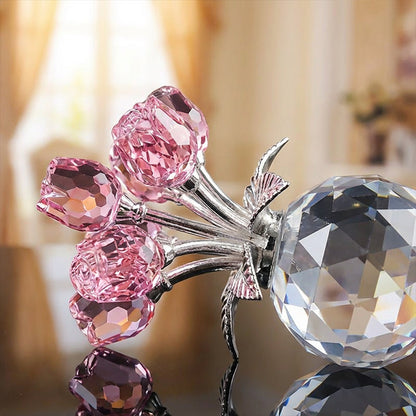 💎 50% OFF! 💎 Everlasting Crystal Rose in Vase – Handcrafted Sparkling Keepsake, Fade-Resistant & Perfect Gift 🌹✨