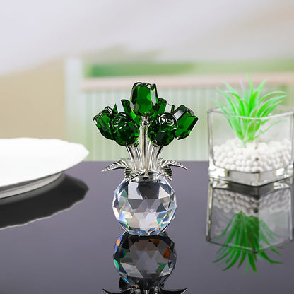 💎 50% OFF! 💎 Everlasting Crystal Rose in Vase – Handcrafted Sparkling Keepsake, Fade-Resistant & Perfect Gift 🌹✨