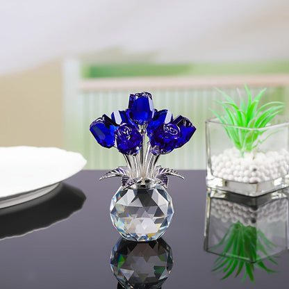 💎 50% OFF! 💎 Everlasting Crystal Rose in Vase – Handcrafted Sparkling Keepsake, Fade-Resistant & Perfect Gift 🌹✨