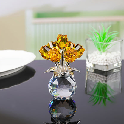 💎 50% OFF! 💎 Everlasting Crystal Rose in Vase – Handcrafted Sparkling Keepsake, Fade-Resistant & Perfect Gift 🌹✨
