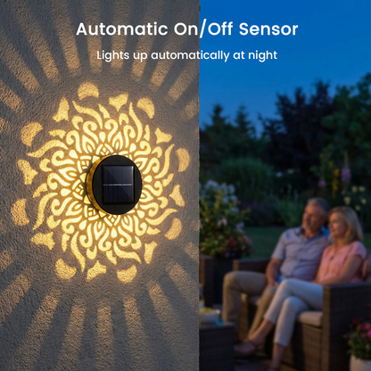 💡💓Surprise Price🔥Solar-Powered Mandala Projector Light🎁🏠6