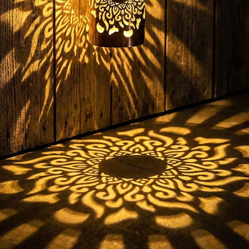 💡💓Surprise Price🔥Solar-Powered Mandala Projector Light🎁🏠6