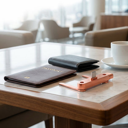 🔋 50% OFF! ⚡ Fast-charging adapter with a 360° rotating phone mount—universally compatible, compact design, and hands-free use 📱