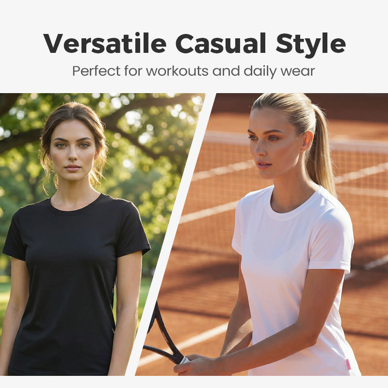 Women's Crew Neck Loose-Fit T-Shirts