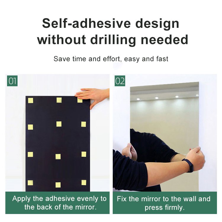 💎 50% OFF THE FLEXIBLE ACRYL MIRROR STICKER! 💎 Decorative 3D Surface, Easy to Apply ✨