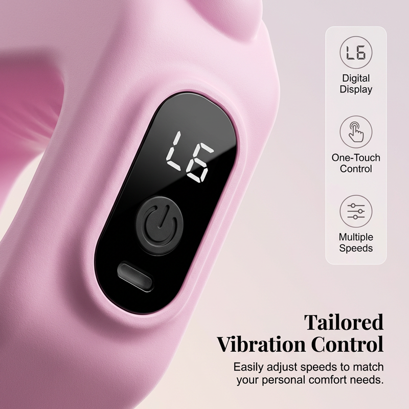 🔥 LIMITED-TIME 50% OFF! ✨3-in-1 Vibrating Fascia Ring Massager