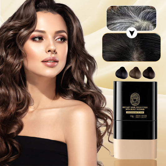 Instant Hair Color Stick with Built-In Comb