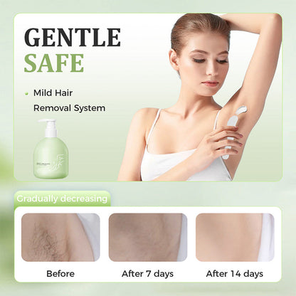 🧴 50% OFF NOW! 🪒 Gentle and Mild Set – Hair Removal Cream + Razor – Pain-Free for Sensitive Skin, No Dark Spots or Stubble 🌸