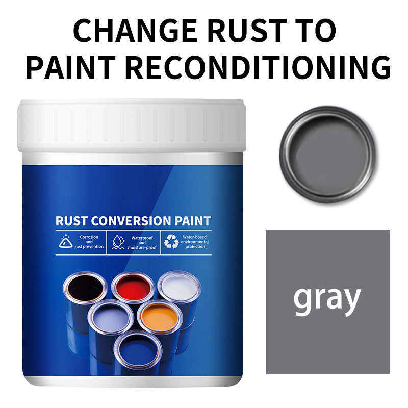 🛡️ 50% OFF NOW! 🎨 Weatherproof Rust Converter Paint – Turns Rust into Paintable Surface, Stops Corrosion & Blocks UV – No Sanding Needed ✨