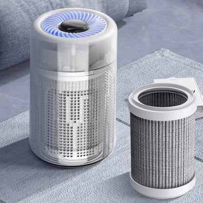 🥳2026 HOT SALE🔇 50% OFF! Silent Air Purifier – Multi‑layer filtration, ultra‑quiet sleep mode. Covers 30‑50m², one‑touch operation. Breathe clean, rest easy. No more sneezing at night! 🛌✨