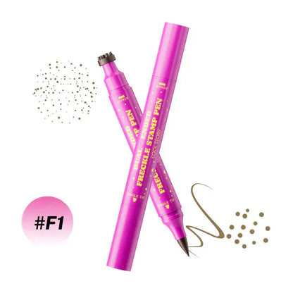 💗BUY 1 GET 1 FREE💗Waterproof Freckles Pen: Faux Freckle Stamp and Fine Tip Eyeliner for Realistic, Long-Lasting Freckles and Effortless Makeup, Perfect for Daily Wear and Cosplay