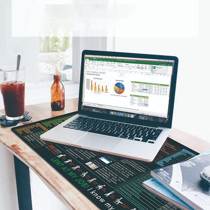 🔥 Hot sale 50% OFF🔥Stain-Resistant Anti-Slip Shortcut Desk Pad for Office