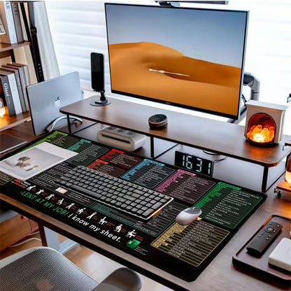 🔥 Hot sale 50% OFF🔥Stain-Resistant Anti-Slip Shortcut Desk Pad for Office