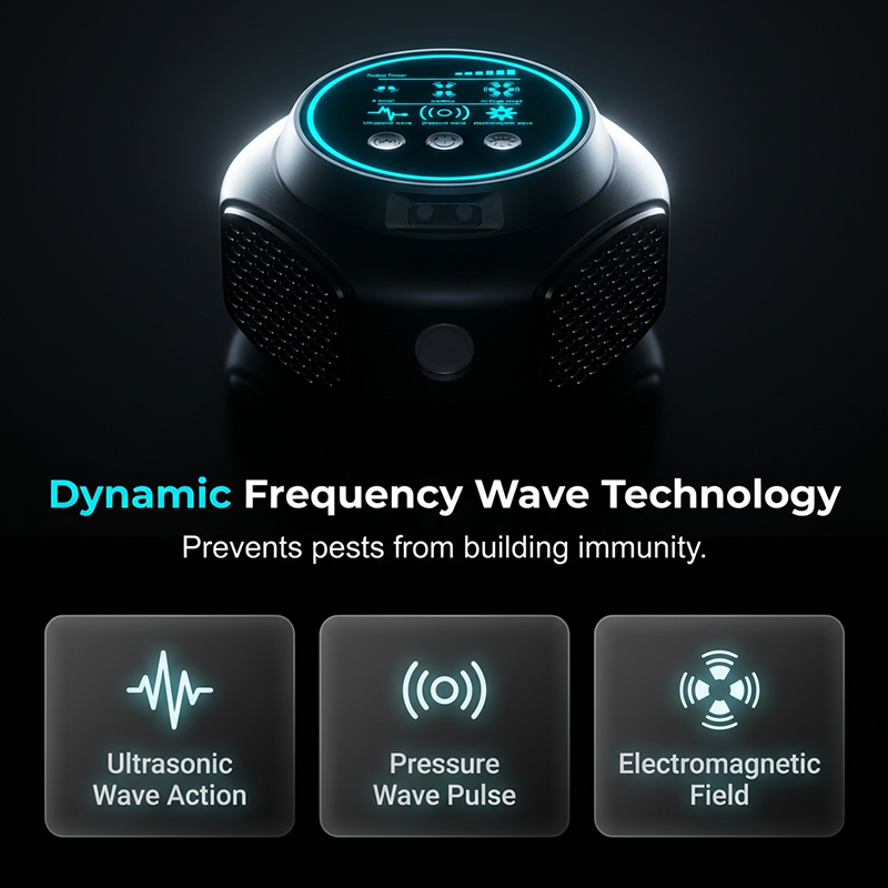 High-Power Ultrasonic Pest Repeller