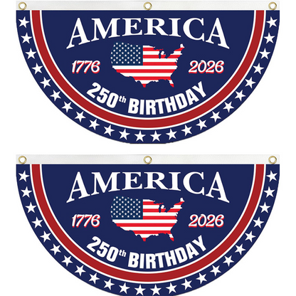 🔥2026 Hot Sale 50% OFF💥250th Anniversary USA Fan Flag