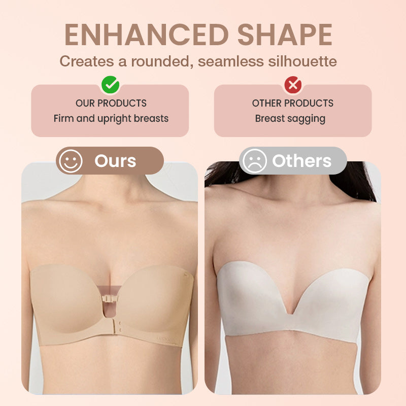 ☀️HOT SALE 50% OFF💜Seamless Front Closure Bra With Adjustable Straps