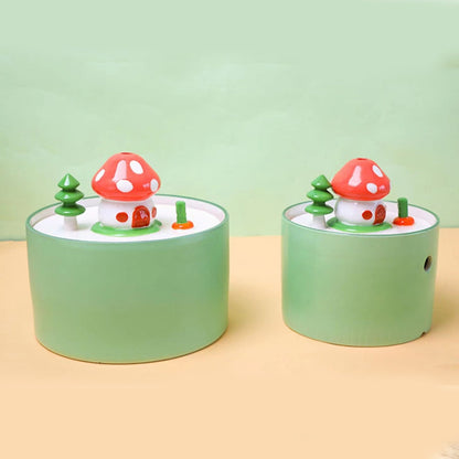 💐50% OFF ! Mushroom-Shaped Ceramic Pet Water Fountain – Encourages Hydration 🐱💧【Limited Offer】