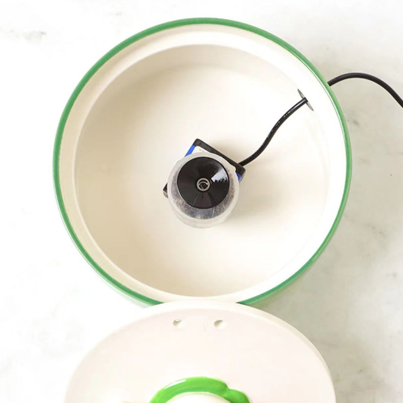 💐50% OFF ! Mushroom-Shaped Ceramic Pet Water Fountain – Encourages Hydration 🐱💧【Limited Offer】