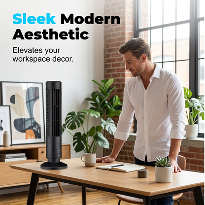 🎁2026 New Arrivals 50% OFF💥 USB-Powered Bladeless Tower Fan