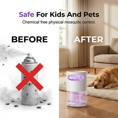 🦟 40% OFF! UV Mosquito Killer Lamp – quiet, USB, chemical-free. 50K+ sold! 🔇🌙