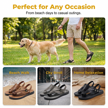 Men's Convertible 2-in-1 Sandals & Slippers