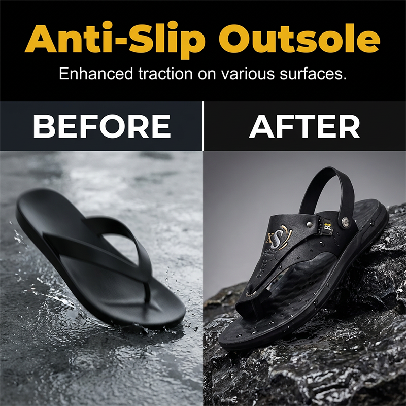 Men's Convertible 2-in-1 Sandals & Slippers