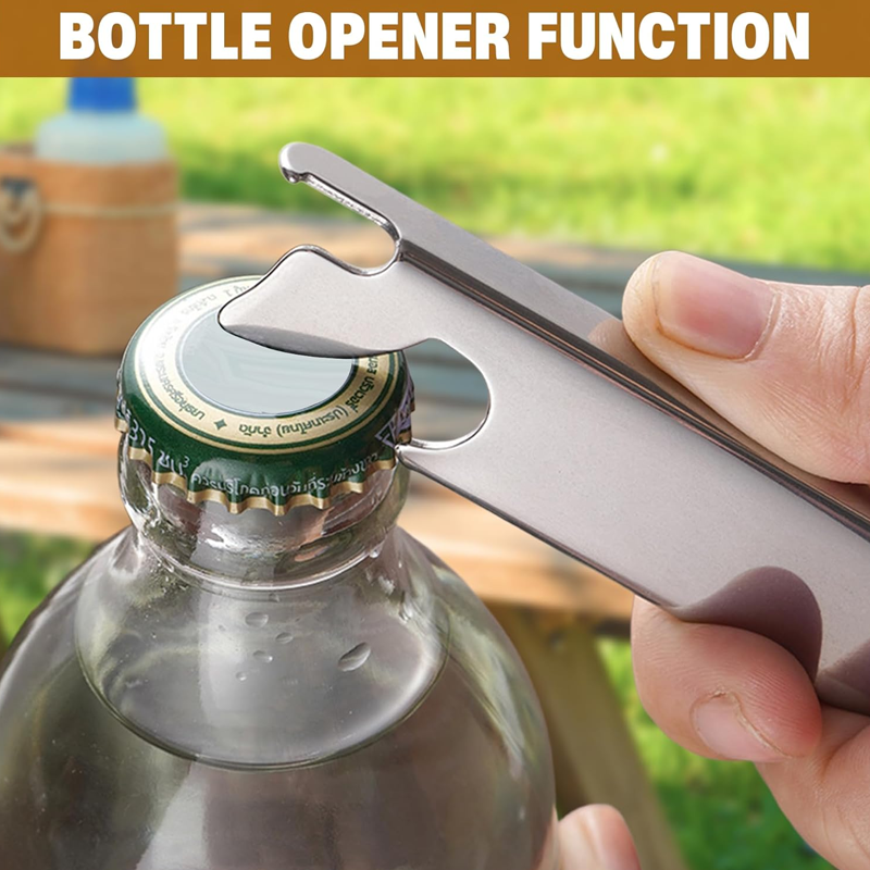 🥳2026 HOT SALE🥳💞50K+ SOLD!🍴🎒 50% OFF! 4-in-1 Stainless Steel Cutlery Set – Fork, spoon, knife & holder with bottle opener. Compact & travel-ready. Perfect for picnics & camping! 🏕️✨