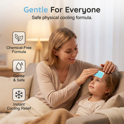🥳SUMMER HOT SALE🥳💞50K+ SOLD!💥50% OFF! 🔥Gentle Skin-Friendly Instant Cooling Relief Patches