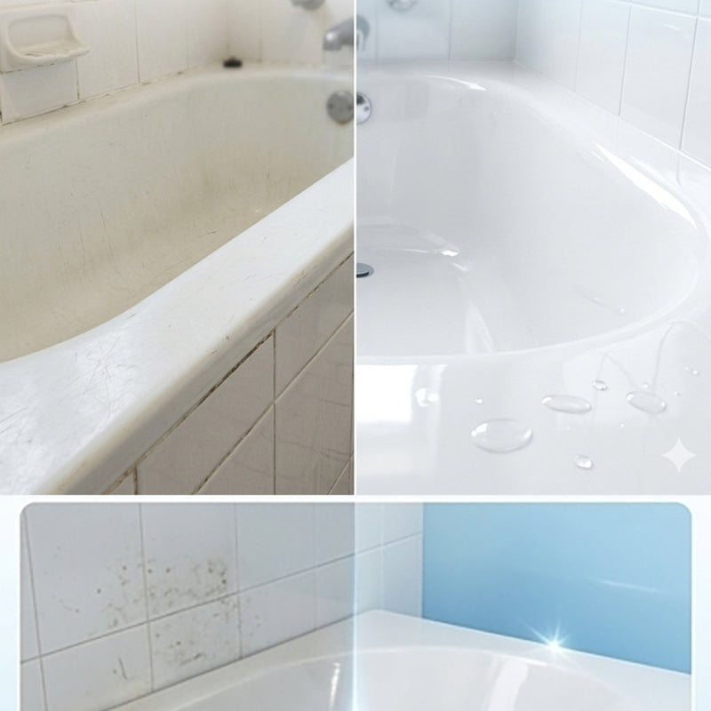 🥳HOT SALE🥳🛁🎨 50% OFF! Tile & Tub Refinishing Paint Kit – Waterproof, anti‑slip finish. Covers stains & cracks. Easy DIY, no pro needed. ✨🛡️
