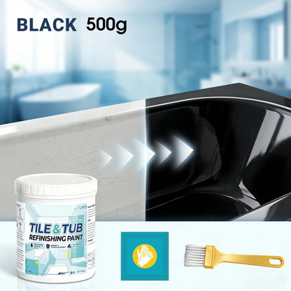 🥳HOT SALE🥳🛁🎨 50% OFF! Tile & Tub Refinishing Paint Kit – Waterproof, anti‑slip finish. Covers stains & cracks. Easy DIY, no pro needed. ✨🛡️