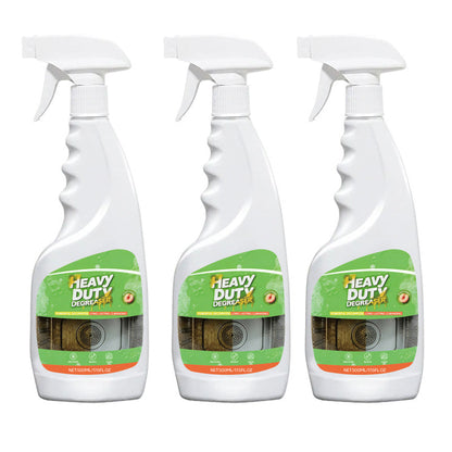 🍑50% OFF NOW ! ✨Heavy Duty Kitchen Degreaser Spray, Powerful Grease‑Melting Fast‑Acting Cleaner, Mild Peach Scent 500ml for Stove & Range Hood