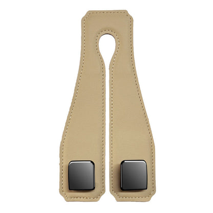 🚗 BUY 2 GET 1 FREE! 🛍️ Car Seat Back Storage Hook – Double Hook Holder – Heavy-duty, easy install & perfect for handbags, groceries or kids' items – keeps your car tidy 🔑