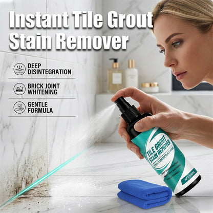 🧴✨ Tile Cleaner – One spray removes mold and stains, cleans grout and tiles – Cash on delivery ✅