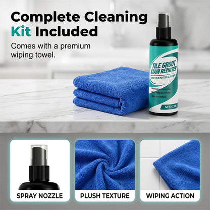 🧴✨ Tile Cleaner – One spray removes mold and stains, cleans grout and tiles – Cash on delivery ✅