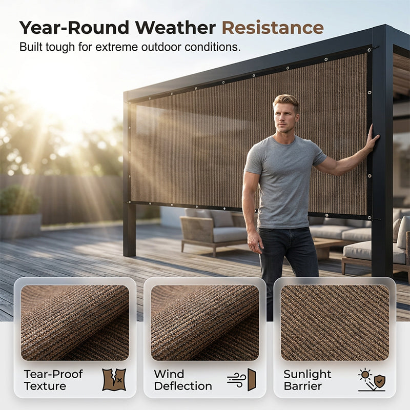 💥50% OFF⏰️While supplies last🌿 UV-resistant, breathable, cooling, high-quality woven sunshade✨