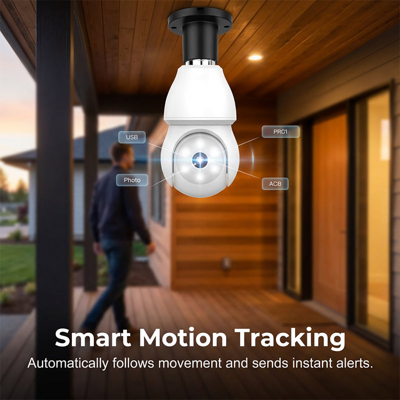 🥳2026 HOT SALE🥳💞50K+ SOLD!🔥Wireless Light Bulb Security Camera🔥