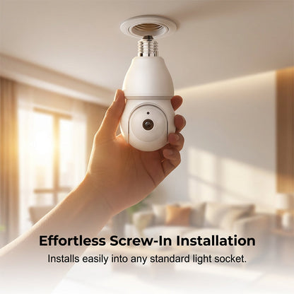 🥳2026 HOT SALE🥳💞50K+ SOLD!🔥Wireless Light Bulb Security Camera🔥