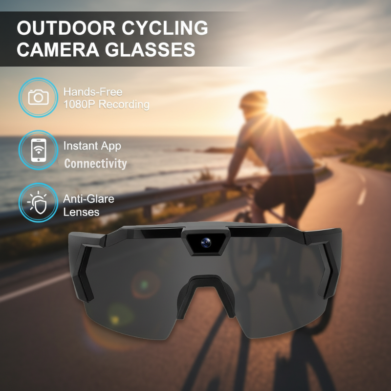 🎁 Hot Sale 50% OFF 🔥Outdoor Cycling Camera Glasses
