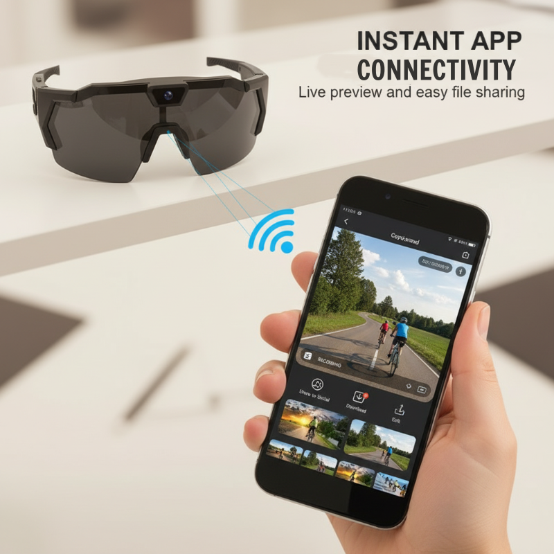 🎁 Hot Sale 50% OFF 🔥Outdoor Cycling Camera Glasses