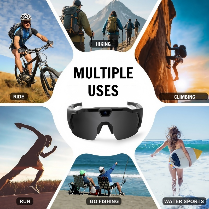 🎁 Hot Sale 50% OFF 🔥Outdoor Cycling Camera Glasses