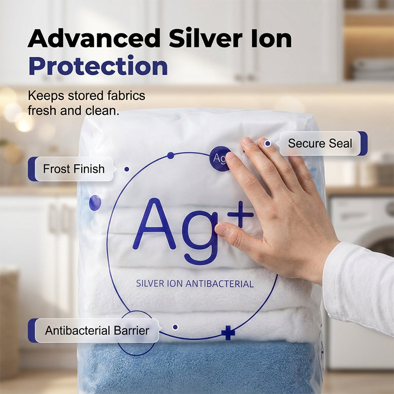 📦💨 Vacuum storage bags for duvets and clothes – save space! 🧺🔽