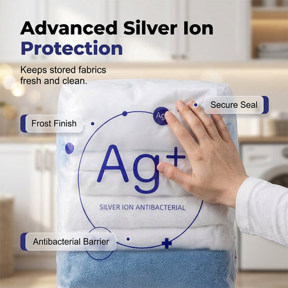 📦💨 Vacuum storage bags for duvets and clothes – save space! 🧺🔽