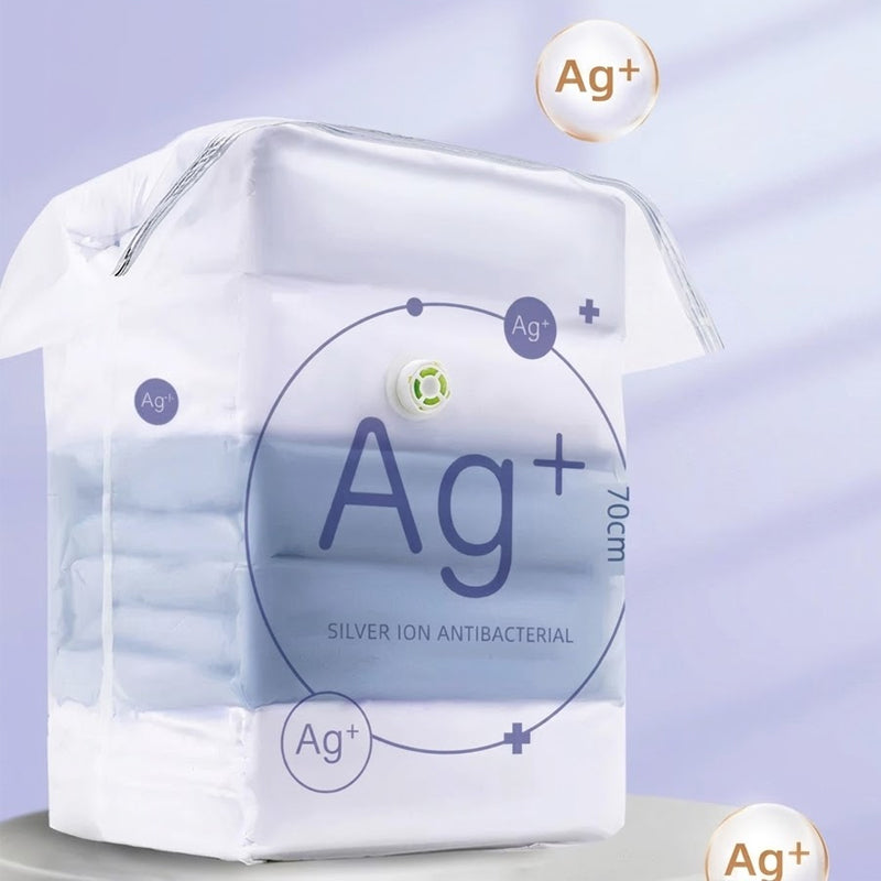 📦💨 Vacuum storage bags for duvets and clothes – save space! 🧺🔽