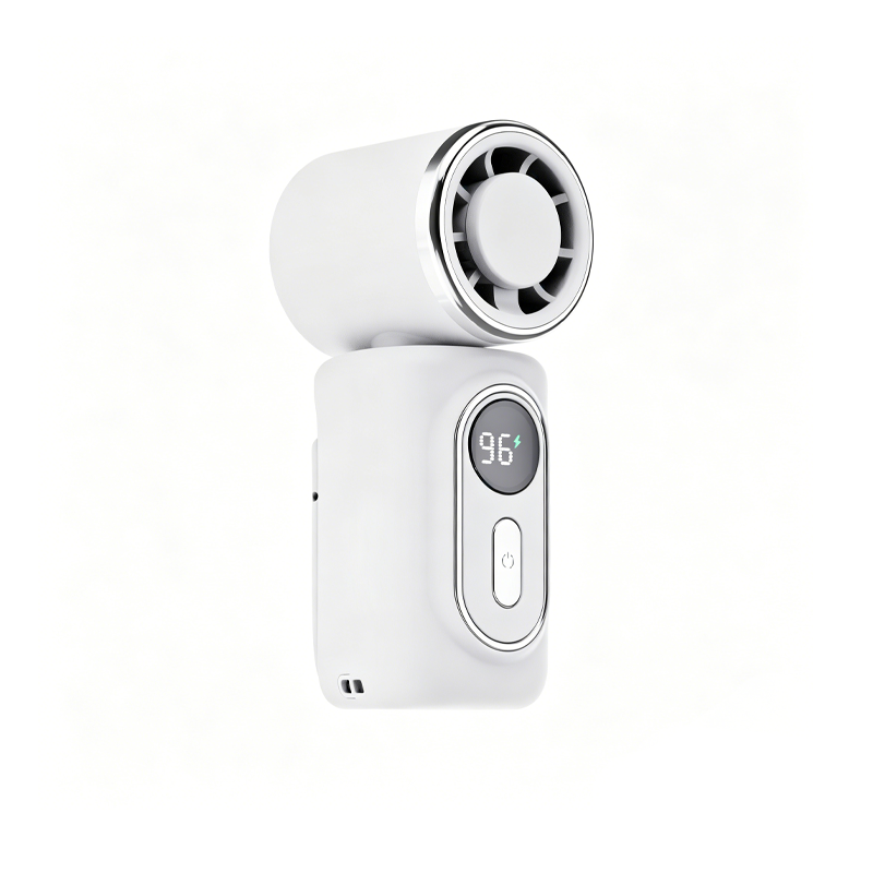 🏖️Exclusive 50% OFF | Portable Clip-On Cooling Fan | Hands-Free Personal Neck Fan with LED Battery Display & Adjustable Airflow | High-Velocity Mini Fan for Travel & Outdoors