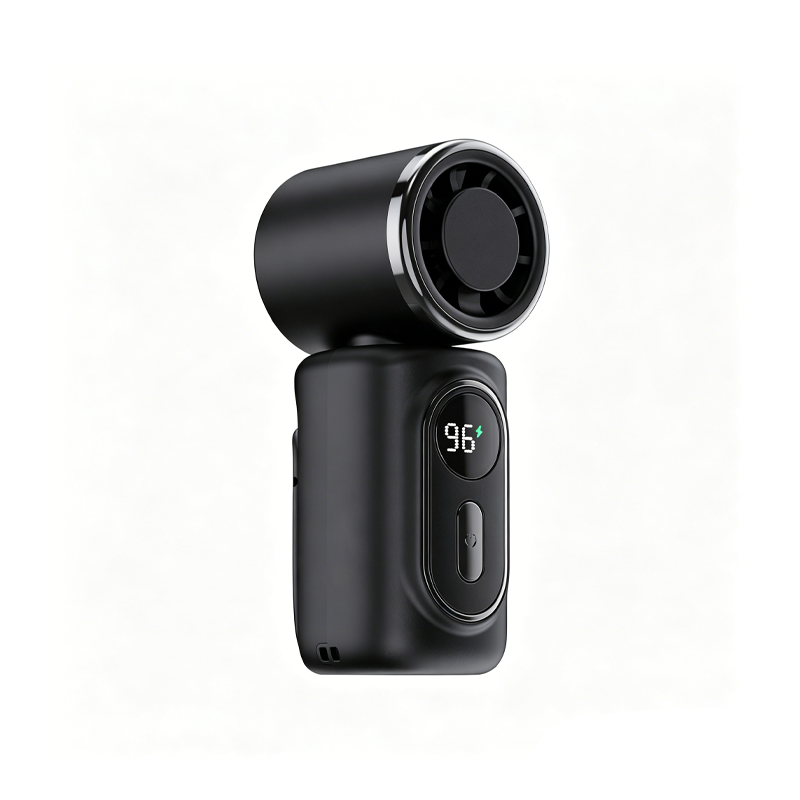 🏖️Exclusive 50% OFF | Portable Clip-On Cooling Fan | Hands-Free Personal Neck Fan with LED Battery Display & Adjustable Airflow | High-Velocity Mini Fan for Travel & Outdoors