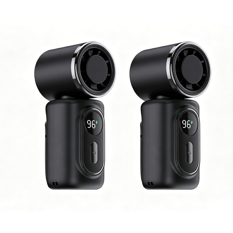 🏖️Exclusive 50% OFF | Portable Clip-On Cooling Fan | Hands-Free Personal Neck Fan with LED Battery Display & Adjustable Airflow | High-Velocity Mini Fan for Travel & Outdoors