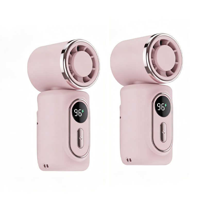 🏖️Exclusive 50% OFF | Portable Clip-On Cooling Fan | Hands-Free Personal Neck Fan with LED Battery Display & Adjustable Airflow | High-Velocity Mini Fan for Travel & Outdoors
