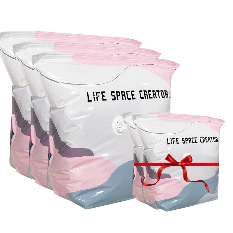⏳LAST DAY SALE ONLY $14.99!🏆🧳No‑Pump Vacuum Storage Bags – Press & seal, no pump needed. Saves 80% space, keeps clothes dry & dust‑free. Perfect for bulky bedding & off‑season gear. 🛏️🗄️
