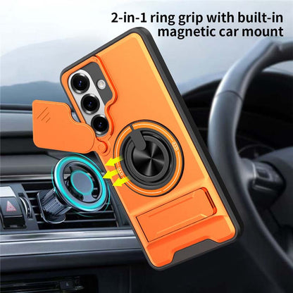 📱 LIMITED-TIME 50% OFF! ✨Samsung Phone Case – Heavy-duty with camera cover & ring stand – Shockproof, precise cutouts & 360° rotating grip – all-around protection 🔒